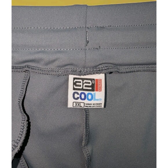 New 32 Degrees Cool Men's Size XXL Gray Soft Performance Polyester Shorts - Picture 6 of 7